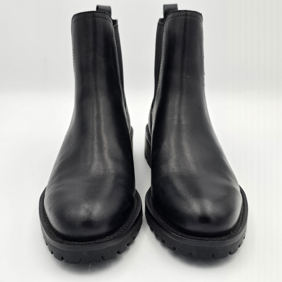 Sam Edelman Jazmine Chelsea Boots, Black Leather, Women's 8.5 - Picture 3 of 14